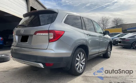 2019 Honda Pilot Ex from USA, damaged, VIN 5FNYF5H3XKB045688